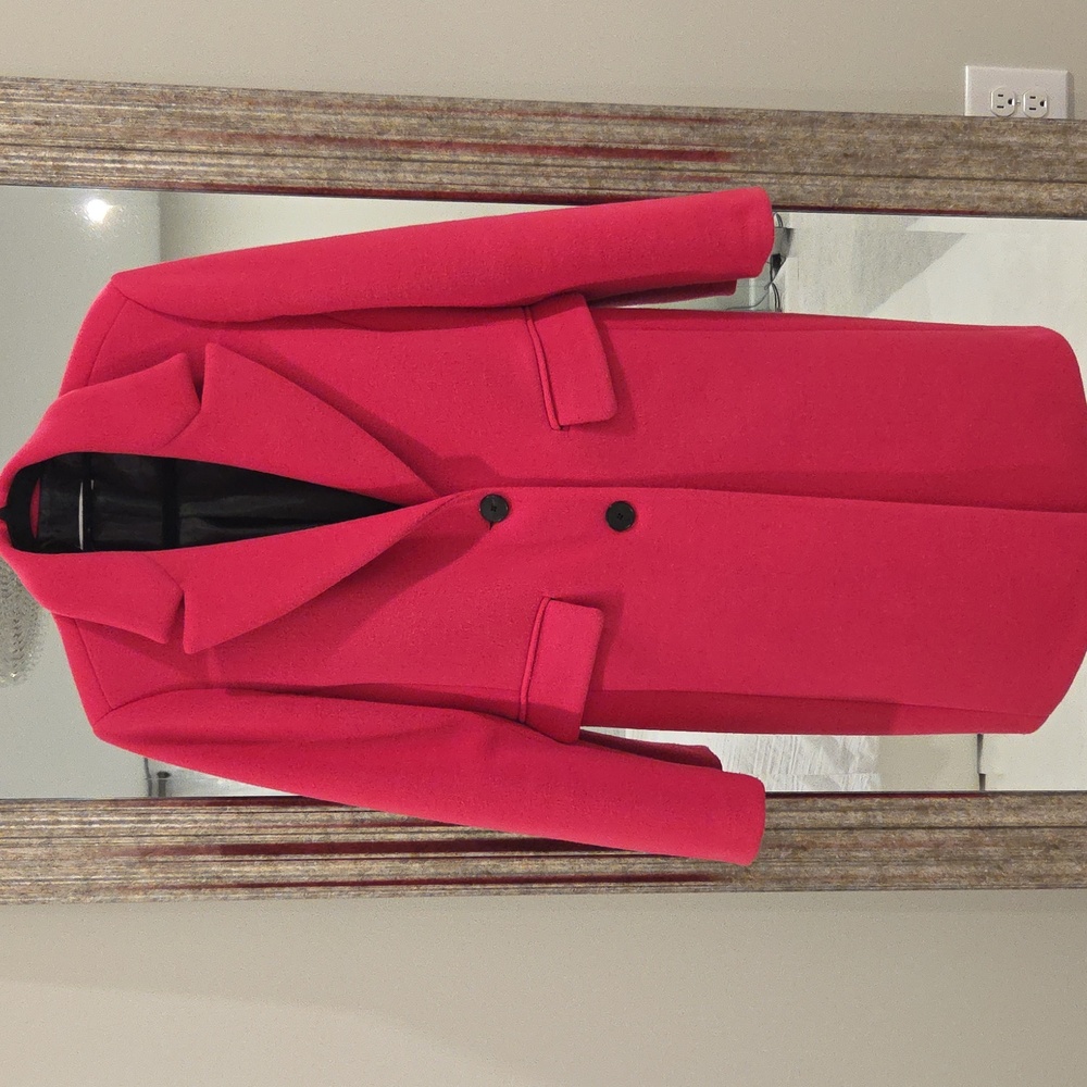 Elegant Women's Pink Coat